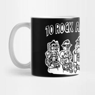 Deep Rock Galactic - Dwarves King of the Hill Mashup Mug